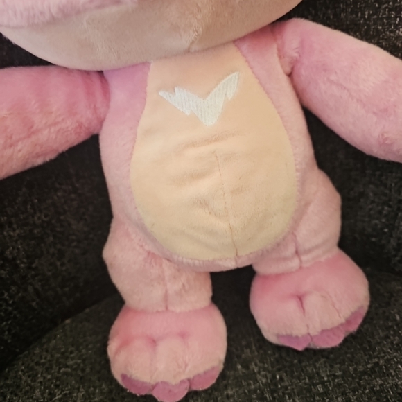 2023 Disney Baby Lilo & Stitch Angel Soft Stuffed Animal Plush Toy Pink Purple - Picture 4 of 6